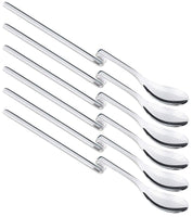 3 x RAW Customer Returns CHG stainless steel spoon with anti-slip bend, family set with 6 spoons - RRP €58.62