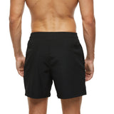 1 x RAW Customer Returns Aisprts men s swim shorts with zip pocket, quick-drying, water-repellent swim shorts for men, breathable with drawstring, mesh lining A6 black, XL  - RRP €19.67