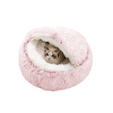 1 x RAW Customer Returns Cat Calming Bed, Donut Cuddler Nest Warm Soft Plush Dog Cat Cushion with Cozy Sponge Non-Slip Bottom for Small Medium Pets - RRP €32.26