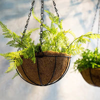 4 x Brand New Fdoeeies Metal Hanging Baskets 3pcs 25CM  - RRP €104.44