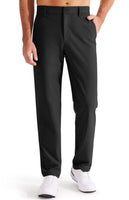 1 x RAW Customer Returns Libin Men s Golf Pants Classic Fit Flat Front Work Dress Trousers Stretch Casual Lightweight Trousers with Pockets - RRP €37.98