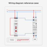 1 x RAW Customer Returns DEWIN time relay, GRT8-EC timer single function time relay on off delay relay DIN rail time relay AC220 V DC24 V - RRP €14.49