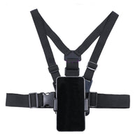 1 x RAW Customer Returns GDWD Mobile phone holder, smartphone chest holder, chest harness for mobile phone selfie sticks, universal mobile phone clip, mobile phone chest strap holder, outdoor holder - RRP €17.64