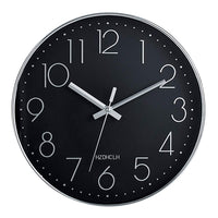 1 x RAW Customer Returns HZDHCLH 30cm silent radio controlled wall clock, digital large, for living room, kitchen - RRP €33.26