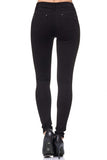 1 x RAW Customer Returns Elara Women s Stretch Trousers Skinny Fit Jegging Chunkyrayan H01 Black 48 4XL  - RRP €26.95