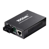 1 x RAW Customer Returns 10Gtek Gigabit Ethernet media converter, with built-in 1Gb multi-mode SC transceiver, multi-mode dual SC fiber connector, 850nm, 550-meter - RRP €30.36