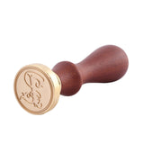 1 x Brand New Mogokoyo Vintage Style Wax Seal Stamp Initials Letter Stamp with Wooden Handle AZ Gothic Font Seal Signet Letter 26 Letters Z  - RRP €20.4