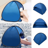 1 x RAW Customer Returns WERTAZ pop up beach tent small Sun Shelters Instant Pop Up Face Shade Canopy Anti-UV Automatic Shade Tent for Outdoor Beach Camping Fishing Hiking - RRP €20.16