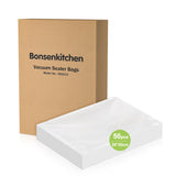 1 x RAW Customer Returns Bonsenkitchen vacuum bags 20x30 cm, 50 bags of professional foil bags for all vacuum sealers, vacuum bags for food, sous vide freezer bags, shrink-wrapped bags, BPA-free - RRP €9.99