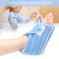 2 x Brand New 2pcs Boot Heel Protector Cushion Foot Heel Support Foot Ankle Warm Cover to Relieve Foot Pressure Soft Foot Pillows for Elderly - RRP €46.02