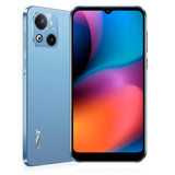 1 x RAW Customer Returns Xgody X18 Unlocked 4G Android 10 Mobile Phone with 4000mAh and 6.3 inch Display, 2GB 16GB, 256GB Expandable, Dual SIM, 8MP 5MP, GPS Face ID Blue  - RRP €21.6