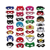 1 x Brand New Teogneot Masks,Kids Masks Half Eye Favor Elastic Felt Masks for Kids Party Bags - RRP €20.4