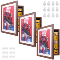 2 x Brand New Children s art frame front opening A4 fillable picture frame to open 35x29cm with 3 mats picture frame for works of art ideal for decoration children s drawings children s art projects school home or office - RRP €32.26