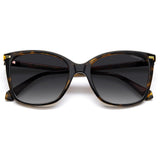 1 x RAW Customer Returns Polaroid Women s PLD 4108 s Sunglasses, 086 LA Havana, 55 - RRP €33.04