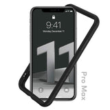 1 x RAW Customer Returns RhinoShield Bumper Case Compatible with iPhone 11 Pro Max CrashGuard NX - Shock-absorbing protective case in a slim design - 3.5 meter drop protection - Black - RRP €25.0