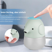 1 x RAW Customer Returns WUYOR Automatic Sensor Soap Dispenser, Cartoon Elephant Soap Dispenser Automatic for Children, 300ml Waterproof Hand Washing Machine Touchless Suitable for Kitchen, Bathroom - RRP €30.24