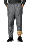 1 x Brand New KTWOLEN Jogging bottoms men s warm sports trousers, winter fleece trousers, drawstring, elastic leisure trousers, Sherpa lined, sporty trousers, joggers with pockets, grey, XXL - RRP €27.6