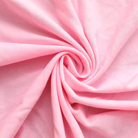 1 x RAW Customer Returns iEventStar Stretch Bar Table Covers Spandex Bar Table Covers Bar Table Wedding Reinforcement in the Foot Area Round Tablecloth for Bistro Table Cocktail Party Pink, Diameter 80-85 cm  - RRP €20.99