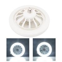 1 x RAW Customer Returns Garosa Modern Flush Mount Ceiling Fan with Lights, 36W 9.8 Inch Circulator Mini Fan E27 LED Fan Lamp for Bedroom Living Room Kitchen - RRP €26.81