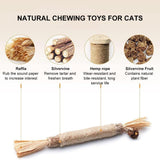 17 x Brand New Cat Molar Stick, Cat Teeth Care Sticks, Wooden Catnip Sticks, 6 Pieces Chewing Sticks for Cats, Catnip Toy, for Dental Care Practice for Cats, Butyeak - RRP €306.0