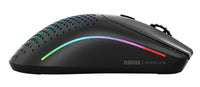 1 x RAW Customer Returns Glorious Gaming Model O 2 Wireless Gaming Mouse 2.4 GHz Bluetooth hybrid, super light 68 g, long battery life, 26 k BAMF 2.0 sensor, RGB lighting, ambidextrous, 6 buttons, PTFE feet black - RRP €102.04