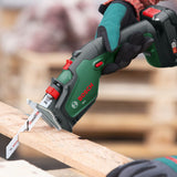 1 x RAW Customer Returns Bosch Keo cordless garden saw 1 x 2.0 Ah battery, 18 Volt system, 80 mm cutting diameter, with Swiss precision wood blade included, in cardboard packaging  - RRP €144.59