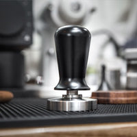 1 x RAW Customer Returns Ezebesta 53mm Coffee Tamper Pressure Regulating Stainless Steel Calibrated Espresso Stamp with Handle 30lbs Contact Pressure Portafilter Accessories - RRP €24.18