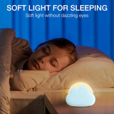 1 x RAW Customer Returns Mineup night light baby nursing light, LED night light children, night light cloud, USB night light dimmable night light baby, cloud shape baby night light nursing light baby Easter gift for baby room, blue - RRP €9.49