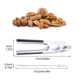 65 x Brand New WJOWWL Nutcracker Nutcracker Walnut Nut Opener, Hazelnut Cracker, 2 Cutouts, Multifunctional Nut Cracker, Walnut Tongs with Non-Slip Handle, Suitable for Most Nuts - RRP €457.6