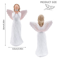 8 x Brand New ACTLATI Mourning Angel Figure Angel Sculpture with Cross Angel Gift to Show Love, Mourning, Remembrance - You Left us Beautiful Memories, You Love is still Our Guide - RRP €129.04