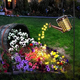 1 x RAW Customer Returns Neoglint Solar Watering Can with Fairy Lights Garden Decoration Outdoor, Solar Lantern IP65 Waterproof, 41 LEDs Lights Shower Light Auto On Off, Hanging Solar Lamp for Outdoor Patio Yard Path Decorations - RRP €21.89