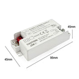 1 x RAW Customer Returns JZK LED transformer AC100-240V to DC 12v 2.5A 30w driver converter for LED lighting bulbs, G4, MR11, MR16 - RRP €26.4