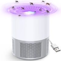 1 x RAW Customer Returns Insect killer, insect killer, electric mosquito trap, indoor UV portable mosquito lamp, mute USB fly trap, mosquito protection, insect trap, mosquito protection for home, outdoor, garden, camping - RRP €26.4