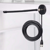 1 x RAW Customer Returns BINGFU CB Antenna 27MHz CB Radio Antenna BNC PL259 Soft Whip Magnetic Base Antenna Compatible with Cobra Midland Uniden Maxon President Portable Handheld CB Radio Cellular Scanner - RRP €29.99