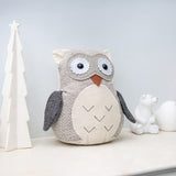 1 x RAW Customer Returns Estimber Cute Door Stop Decorative Door Stops for Home and Office, Owl Weighted Interior Door Stop Fabric Stuffed Animal Door Stop Floor Decorative - RRP €16.13