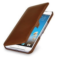 1 x Brand New STILGUT Book Type Case, leather case compatible with HTC One X9, black with clip - RRP €15.64