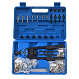 1 x RAW Customer Returns LSLANSOON Rivet Nut Tool Set, 33cm Rivet Nut Tool Set with 11 Metric and SAE Mandrels, 150pcs Rivet Nut Assortment Kit and Durable Carrying Case - RRP €45.37