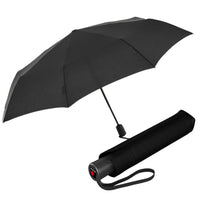 1 x RAW Customer Returns Knirps pocket umbrella A.200 Medium Duomatic Compact and stormproof Wind tunnel tested Black - RRP €35.16