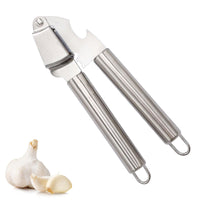 4 x Brand New Garlic Press, Garlic Press, Garlic Cutter, Garlic Crusher, Ginger Press, Garlic Press Stainless Steel, Professional Portable Ginger Mincer for Kitchen, Garlic Chopping Tool - RRP €81.6