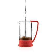 1 x RAW Customer Returns Bodum Brazil 10938-294 coffee maker 8 cups 1 l red - RRP €34.1