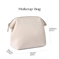 1 x Brand New Fentow Small Makeup Bags for Women Elegant Cosmetic Bag for Purse Lipstick Pouch Zipper Bag Waterproof Travel Coin Bag Mini Makeup Bag White Pocket Organizer - RRP €32.4