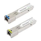 1 x RAW Customer Returns CERRXIAN 1.25G Single Mode BIDI SFP SC Module Fiber Optic Transceiver, SFP-WDM-SM, 3KM SC Tx1550nm Rx1310nm-1 Pair - RRP €29.99