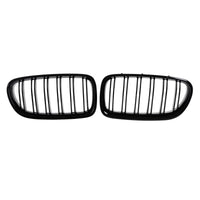 1 x RAW Customer Returns Hengjiayao G30 grille G31 kidneys black suitable for BMW 5 Series G30 G31 grill kidneys black 2017-2020 grill gloss black double bar sport grille For 5 Series G30 2017-2020  - RRP €57.47