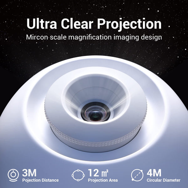 POCOCO Home Planetarium Star Projector: Ultra Clear Galaxy