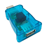 1 x RAW Customer Returns DSD TECH SH-G01A USB Isolator with ADUM3160 chip 12 m Blue  - RRP €19.15