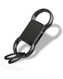 1 x RAW Customer Returns 64 GB Voice Recorder Mini Keychain, Audio Recording Device with Triple Noise Reduction, Voice Activated Listening Device with 800 Hours Capacity, HD Recorder Device with Playback 64 GB Black  - RRP €70.84