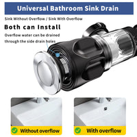 1 x RAW Customer Returns XUEYUXUAN Universal Bathroom Sink Drain Kit with Hose, Pop-Up Filter Drain Stoppers, Odor and Insect Proof - RRP €23.17