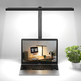 1 x RAW Customer Returns SKYLEO LED Desk Lamp with Clip - Powerful LED Desk Lamp with Remote Control - Flexible Gooseneck - 3 Lighting Modes x 10 Brightness Levels - Black - RRP €28.12