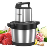 1 x RAW Customer Returns SOKANY 1500W Electric Kitchen Chopper with 6.5L Stainless Steel Bowl, Multi Chopper with 3 Speed Levels, Meat Grinder with 4 Blades for Meat, Onions, Fruit, Vegetables - RRP €99.99