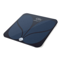 2 x RAW Customer Returns vellidan body fat scales Smart digital scales Bluetooth personal scales incl. app, for body fat and muscle mass and other analysis data Safety glass, black - RRP €34.08